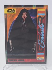 2024 Topps Chrome Star Wars Darth Maul Galactic Gear Orange /10 GG-8 01/10 picture