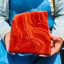 9.08 LB Natural Red Jasper Polished Freeform Crystal Healing Home Decor 5920 picture