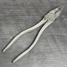 Vintage Diamalloy SL-55, 6.5”  Lineman Pliers, Diamond Duluth U.S.A picture