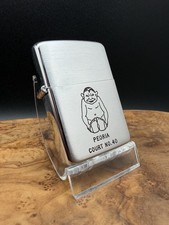 1948-49 Vintage 3- Barrel Zippo Lighter - Royal Order of Jesters ROJ - Peoria IL picture