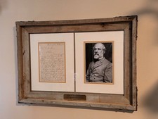 Robert E Lee Hand Written & Signed Letter dated August 15, 1853 - Arlington, VA picture