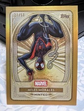 2025 Topps Marvel Mint— Miles Morales - GOLD /50 picture