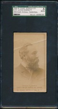 1888 N151 Duke's Honest Long Cut CELEBRITIES -JUDGE BARRETT *SGC* picture