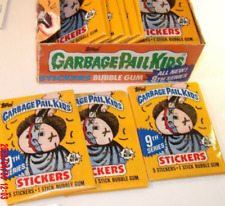 1985 87 ( 1 ) New Garbage Pail Kids Original 9th Series OS9 Factory sealed Packs picture