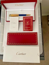 *** Cartier  Brand New Lapis Blue Panthere Mint Vintage  Ball Blue Point Perfect picture