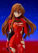 Asuka Langley Post-War Outfit Anime Figure Cute Character Collectible Gift picture