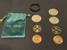LCC (Black) Coin Set by N2G magic tricks - NEW without box special pricing picture