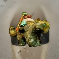 Ernie Mackel-6 Animal Directional Zuni Fetish - Native American - Stone Carving picture