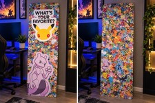 Pokémon 30th Anniversary Target Store Display Mewtwo Double Sided OBO picture