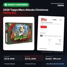 2026 Topps Mars Attacks Christmas Hobby Box Sealed - Wholesale Qty Available picture