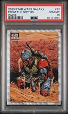 2023 Topps Chrome Star Wars Galaxy From The Depths Wave Refractor /99 PSA 10  picture