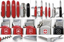 Vintage Victorinox Wenger Swiss Army Pocket Knives Lot of 6 Switzerland picture