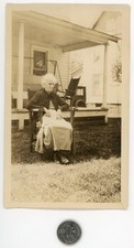 Old 1920's photo / Sadly, Santa Spent the Last Century Trapped in a Witch Window picture