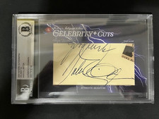 2024 HISTORIC AUTOGRAPHS CELEBRITY CUTS DUKE ELLINGTON CUT AUTO BECKETT CERT 1/1 picture