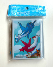 Pokemon Center Japan Latias Latios Deck Shield Sleeves 64 Official Sealed Limite picture