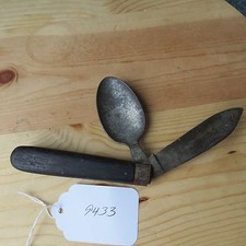 Vintage Camillus Cutlery Co. WW1 knife & spoon original (lot#9685) picture