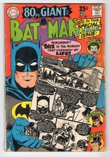 Batman 198 1968 DC Comics VG- 3.5 Catwoman Joker Penguin G-43 80 Pg Giant picture