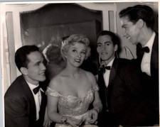 ILONA MASSEY TROPICANA MUSIC GROUP PORTRAIT 1950s ORIG NEWTON ESTAPE PHOTO MA1 picture