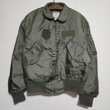 Vintage 1993 CWU-36/P Summer Flyer's Flight Jacket Nomex Green Medium Isratex picture
