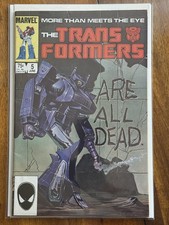 The Transformers #5 – Marvel (1985) 7.5 VF- picture