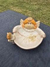 Vintage Smiling Angek Soap Trinket Ring Holder Unbranded picture