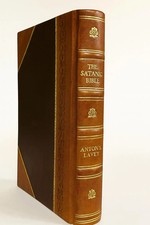 The Satanic Bible By La Vey, Antont [Leather Bound] picture