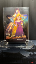 Topps 2025 Topps Disney Wonder Wish Upon a Star Rapunzel W-16 Die-Cut Insert picture
