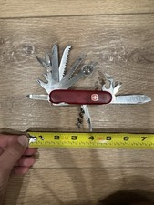 Wenger Delemont Champ Swiss Army Knife 85mm Parts Or Repair picture