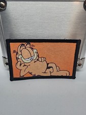 Cartoon Inspired Morale Patch Custom Tactical Garfield the cat 2x3 inch picture
