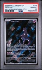 2023 Pokemon SVP EN 151 Ultra Premium Coll #052 Mewtwo PSA 10 New Cert picture