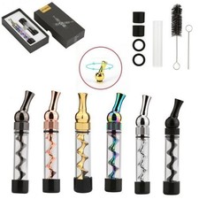 1PCS Mini Twisty Glass Tube Blunt Rotating PIPE Kit Random Color picture