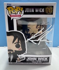 Funko Pop JOHN WICK - JOHN WICK #1763 SIGNED COA AUTHENTICATED picture