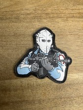 SWAT HEAT Robber Classic Patch Satire PVC Tactical Morale HOOK-3D PVC Rubber picture