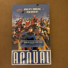 2023-24 Upper Deck DC Annual Hobby Box SEALED  🔥 picture