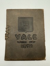 Rare 1921 Yale University Class Commencement Program Leather- Famous Alumni picture
