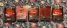 Coca-Cola M2 Machines Diecast Cars & Trucks Lot of 5 Red/White Soda Theme picture