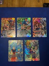 Bandai Dragon Ball Super Card Game 5 Promo Card Fb09 Gogeta Br picture