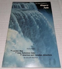 Vintage The New Guide To Niagara Falls Booklet 33pgs 1977 picture
