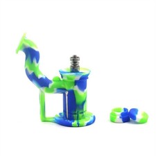 Silicone Smoker 1PCS Random Color with Convenient Stainless Steel Accessories picture