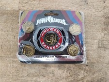 Mighty Morphin Power Rangers Legacy Master Morpher 6x Coin Pin Set -NEW/SEALED- picture