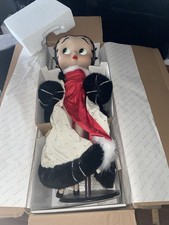 Danbury Mint 30 Inch Betty Boop Winter’s Starlet NEW IN BOX 2007 picture