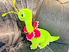 Pokemon Center Original Meganium Poke Doll Plush 19 In. 2019 Large Toy picture