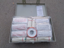 Vintage Leina Werk Kraftwagen Verbandkasten First Aid Kit NEW German Car picture