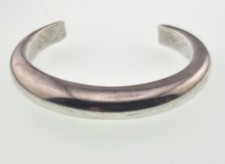 Michael Rogers Paiute Sterling Silver Cuff Bracelet 18.31g. Native American picture