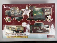 Disney Mickey Mouse Holiday Express 36-Pc Train Set Collectors Edition Series 3 picture