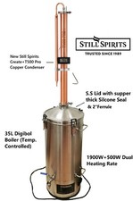 New Still Spirits 35L/240V/2400W Create+ T500 Pro Copper Reflux Distillery Kit picture