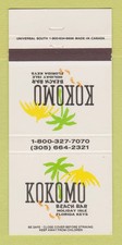 Matchbook Cover - Kokomo Beach Bar Holiday Isle Florida Keys FL 30 Strike picture