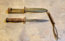 US M3 Knife and M8 Scabbard Marked Camillus picture