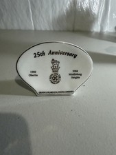 Royal Doulton 25th Anniversary Paperweight / Plaque picture