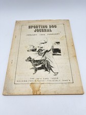 Vintage Sporting Dog Journal January February 1989 Earl Tudor Feely Jake APBT picture